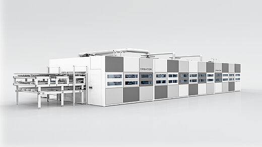 Der PV Laminator YPSATOR VFF von BÜRKLE Der PV Laminator YPSATOR VFF von BÜRKLE